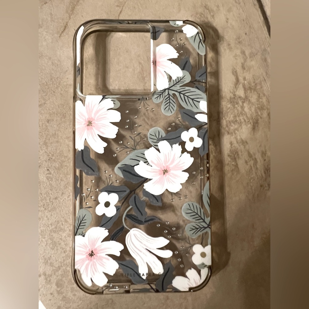 Rifle Paper Clear Willow IPhone 13 Pro case